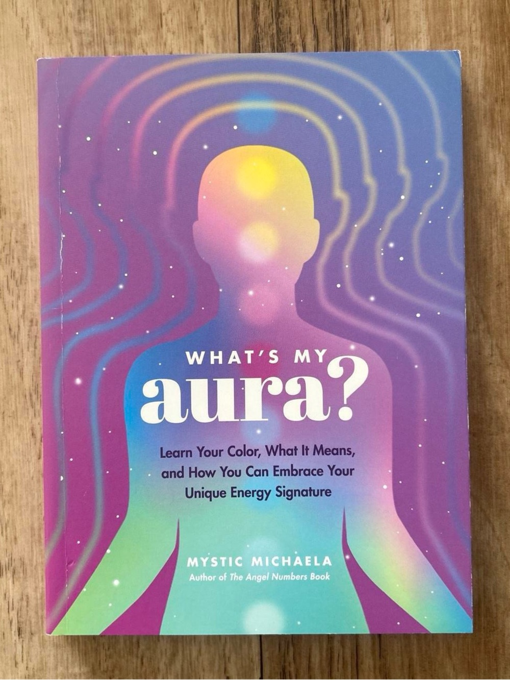 📚 What's My Aura? - Purple Gradient Cover